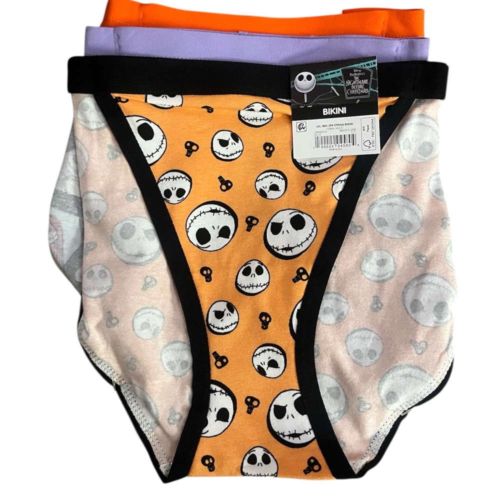 Women’s Nightmare Before Christmas 3 Pk Bikini Panties
